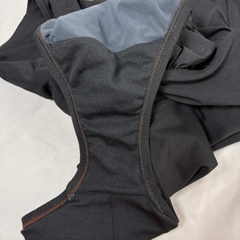 Speedo Endurance+ Womens Black Ruched One Piece Swimsuit Hydrobra Size 12 - Picture 7 of 13